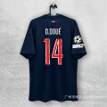 2425 paris home jersey #14 + champions league