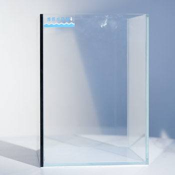 Taopet Ultra-White Glass Desktop Fish Tank Ecological Landscaping Tank Small Mini Ornamental Betta Aquarium Square Tank Bare Tank