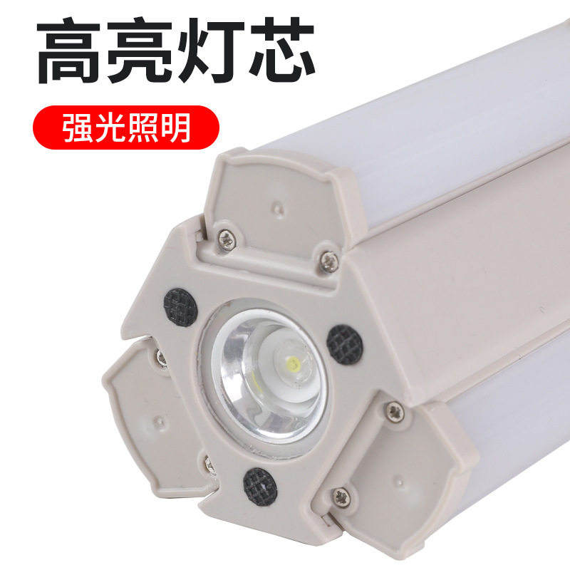 Fun camping light usb charging outdoor camping atmosphere tent light strong light floodlight expandable led portable lamp