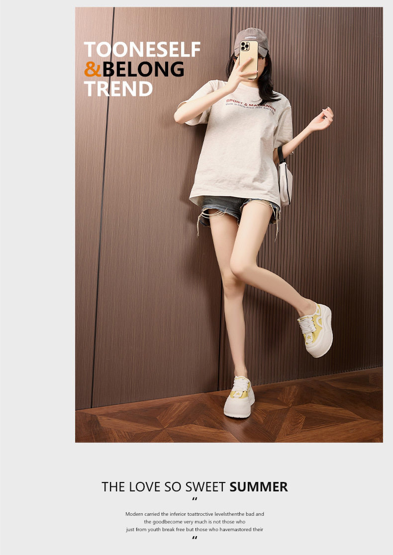 Dép sandal nữ đế dày microfibre mũi tròn form rộng — Quả cầu, Hạt chi tiết 9