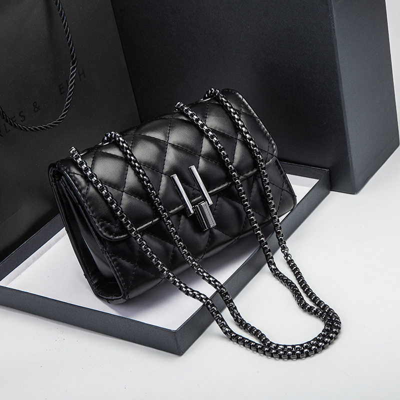 Women's new fashion solid color crossbody shoulder bag versatile