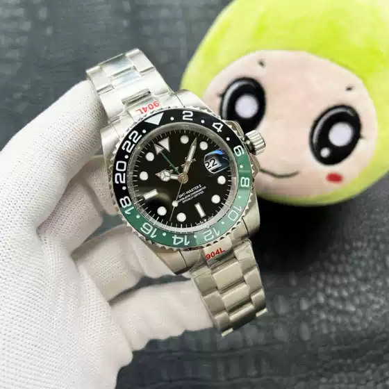 Laojia Greenwich Coke Ring Fully Automatic Mechanical Watch Business Fashion High-End Men's Watch Aliexpress Foreign Trade