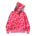 Pink shark beanie