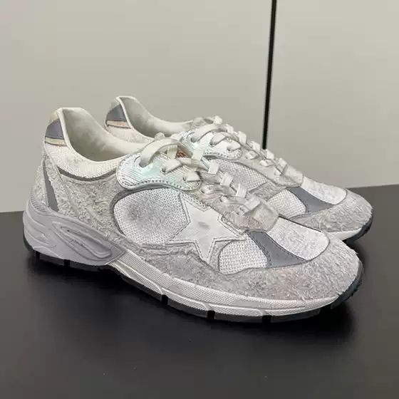 Chen Weiting Same Style Small Dirty Shoes Couple's Mesh Face Old Star Retro Dirty Shoes Thick Sole All-Match Casual sneaker