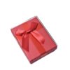 Jewelry Packaging Box for Rings, Earrings, Necklaces, Jewelry with Bow, Custom Logo Printing, Gift Box for Jewelry