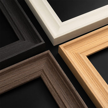 Solid Wood Oil Painting Frame Outer Frame Mounted Digital Oil Painting Frame Large Size Free Assembly Frame Frame Photo Frame Wall Hanging