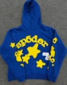 Blue and yellow star