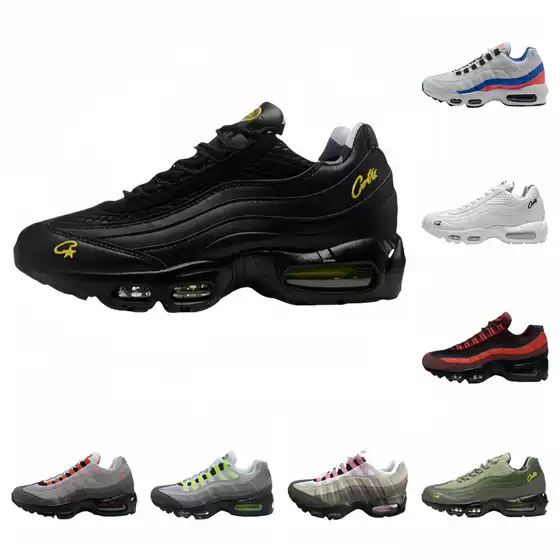 Putian shoes Max 95 co branded air cushion sports shoes for men and women, couple style retro height increasing simple versatile casual shoes