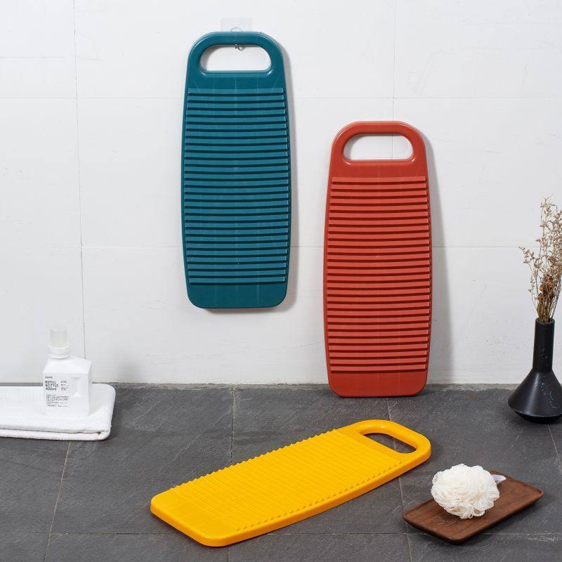 Thickened Plastic Washboard, Old-Fashioned Household Sock Artifact, Dormitory Washboard, Washboard, Non-Slip, Large Size, Durable Size
