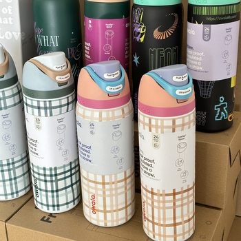 Owalafreesip Fruit Cup Amazon Same Style Temu Same Style Stainless Steel Thermos Cup Portable Sports Water Bottle