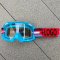 Blue frame transparent film-7t
