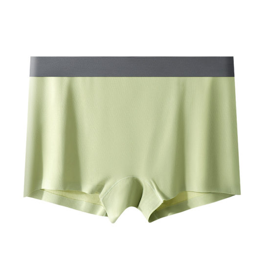 Women's Boxer Briefs Summer Ice Silk Modal Mulberry Silk Crotch Sports Breathable Boxer Shorts Thin Style