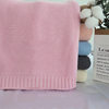 Nap Blanket Woven Embroidered Stroller Blanket Quilt Knitted Cotton Logo Warm and Soft Home