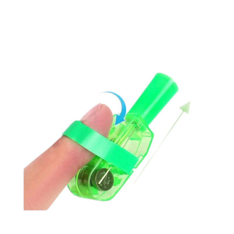 哪吒发光玩具手指投影灯儿童卡通图案手指灯男女孩指尖投影手电筒