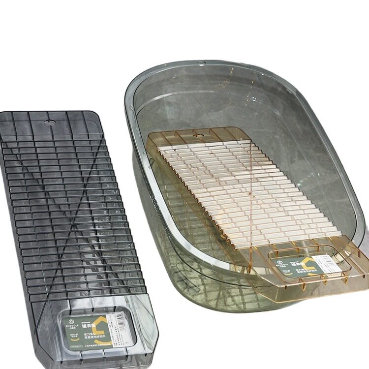 Thickened Plastic Washboard for Dormitory, Non-Slip Laundry Board, Large Durable Washboard for Home Use, Punishment