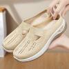Shoes Women's Shoes Versatile New Slippers Women's Summer Outer Casual Shoes Slip-On Baotou Half Drag Cross-Border Mesh Shoes