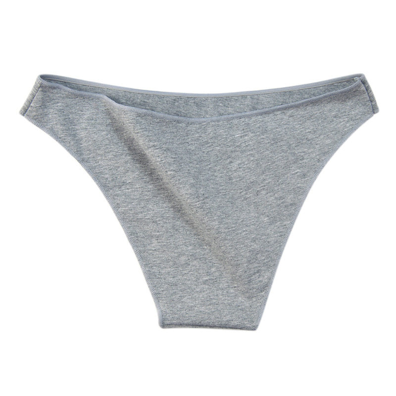 跨境女式内裤性感半包臀低腰大码内裤纯棉女外贸 woman panties