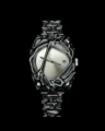 Silver dial calendar magnification