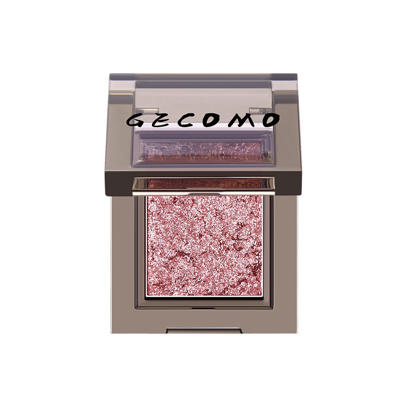 Gemeng Yanyun Single-Color Eye Shadow, Pearlescent Fine Shimmer, Long-Lasting Color, Brightening, Not Easy to Fly Powder, Delicate and Skin-Friendly Eye Shadow Palette