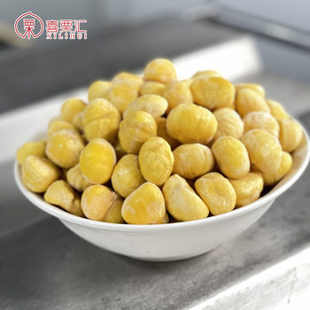 Factory Processing Cooking Vacuum Golden Quick-frozen Chestnut Kernel Soup Stew Stewed Pork with Braised Meat Large Panels of Chicken with Dish Frozen Chestnut Kernel