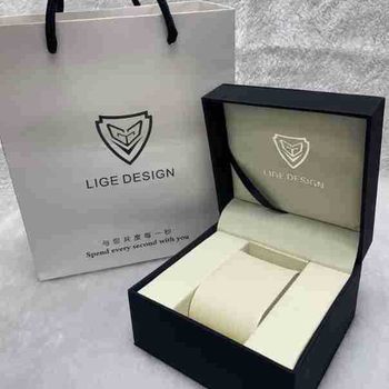 Lige Men's Watch Packaging Box Foxbox Men's Watch Storage Box Sunkta Women's Watch Packaging Box