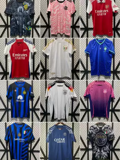 2425 National Team Jerseys European Cup Brazil Argentina Arsenal Italy Real Madrid Tottenham Ac Foreign Trade Jerseys