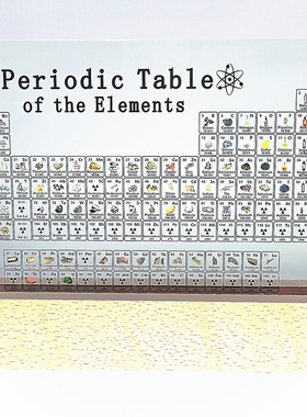 化学元素周期表元素内埋实物摆件创意送教师节毕业礼物初中学生用