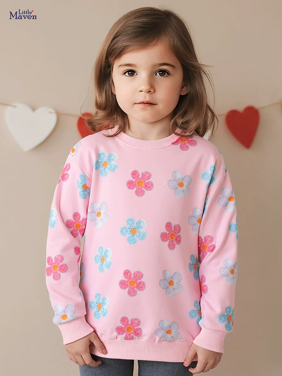 Girls' Hoodie Wholesale from Factory, Autumn Baby Top, Cute Kids' Fall Wear
