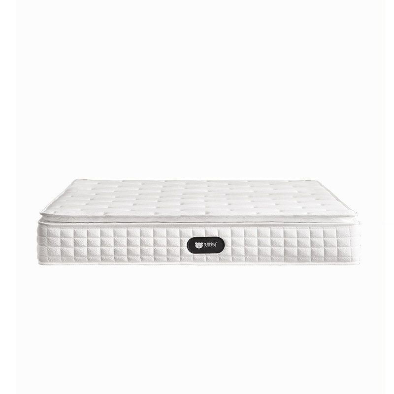 Winter Bear [White Moonlight -7 Star Mattress] Simmons Independent Spring Soft and Hard Dual-purpose Jute Latex Thick Mattress