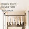 Suction Cup Telescopic Clothes Drying Rod Without Punching Balcony Indoor Multi-Functional Clothes Drying Shower Curtain Rod Curtain Rod
