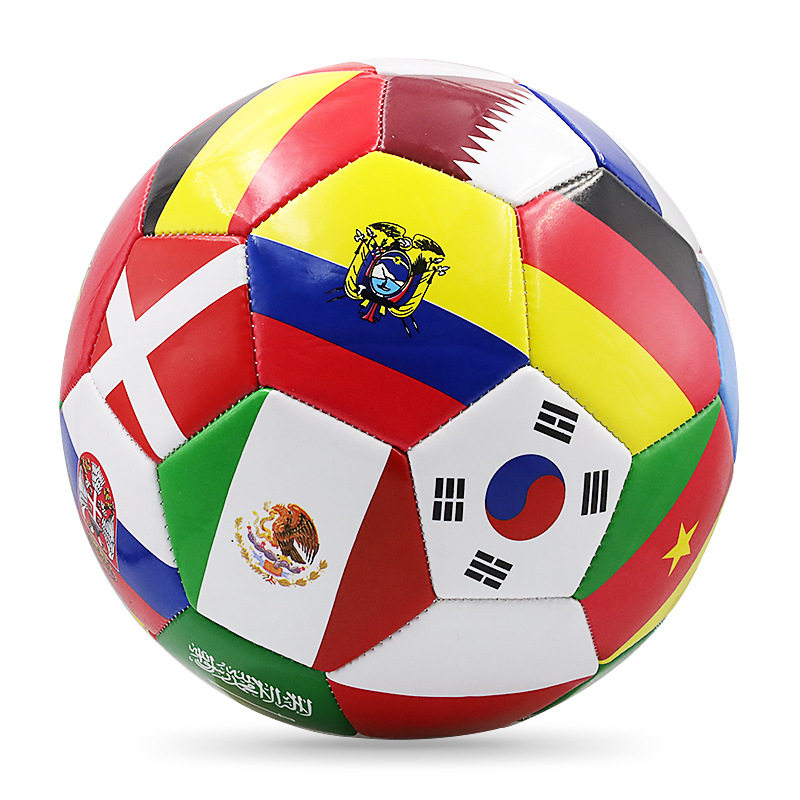 No. 5 PVC 2.7 thickened youth adult training No. 5 million national flag competition football teaching training ball