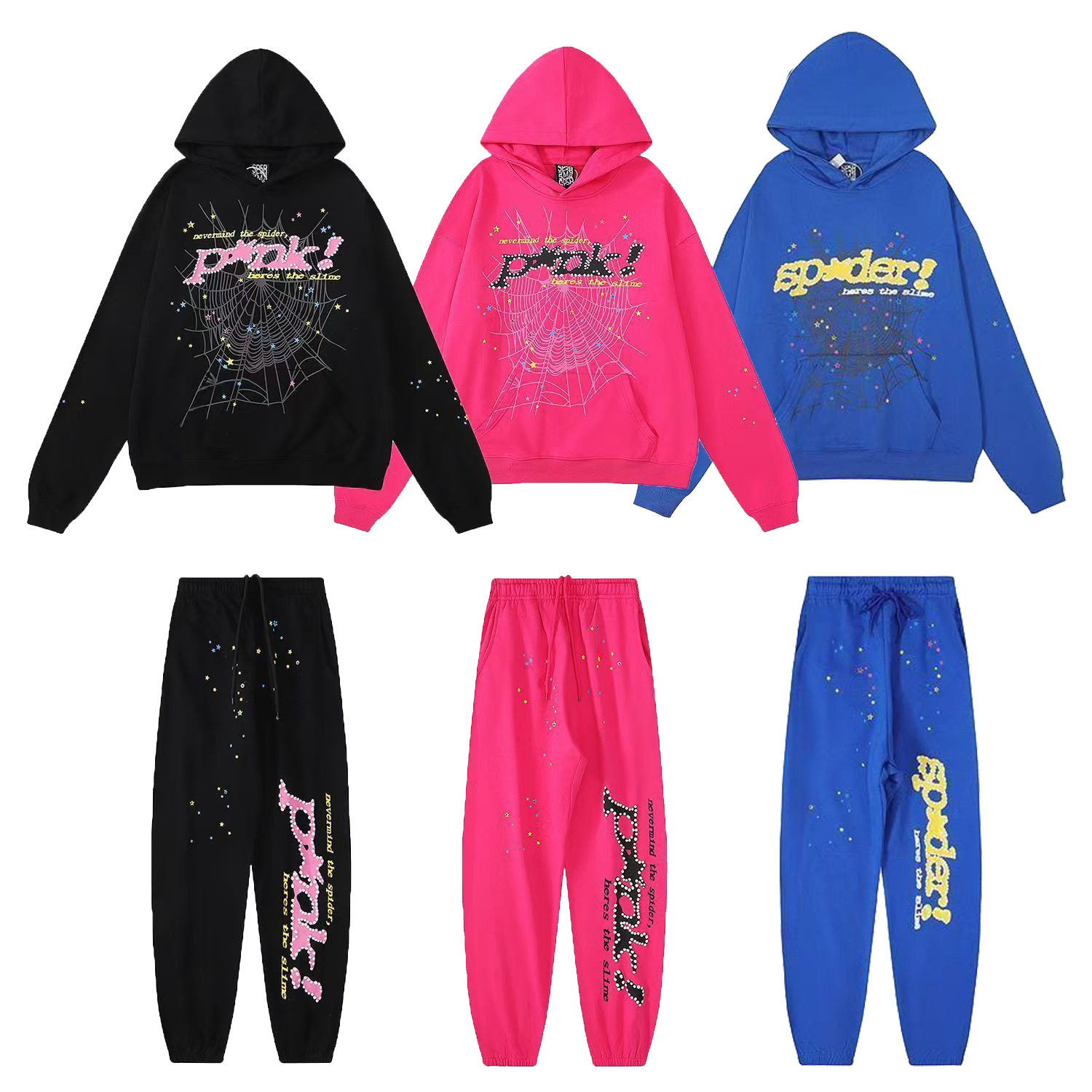 Cross-border สไตล์ร้อน hoodie 555555 US แฟชั่น Street Heavyw...