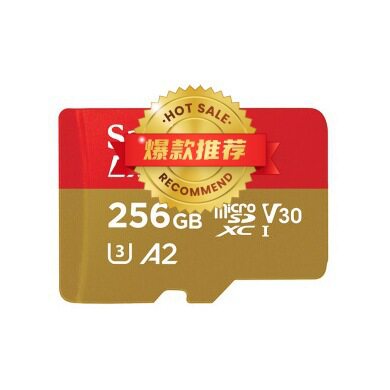 Sandisk Memory Card Gold Card Tf Card 64g 128g 256g 512g Suitable for Monitoring Driving Recorder Camera