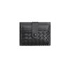 Cross-Border Card Holder for Women, Compact Document Holder, Stylish Card Holder for Men, Anti-Magnetic Driver's License Card Holder, Exquisite Coin Purse, Woven Design
