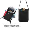 Document Bag, Multifunctional Rfid Passport Bag, Anti-Theft Document Bag, Overseas Air Ticket Card Bag, Wallet