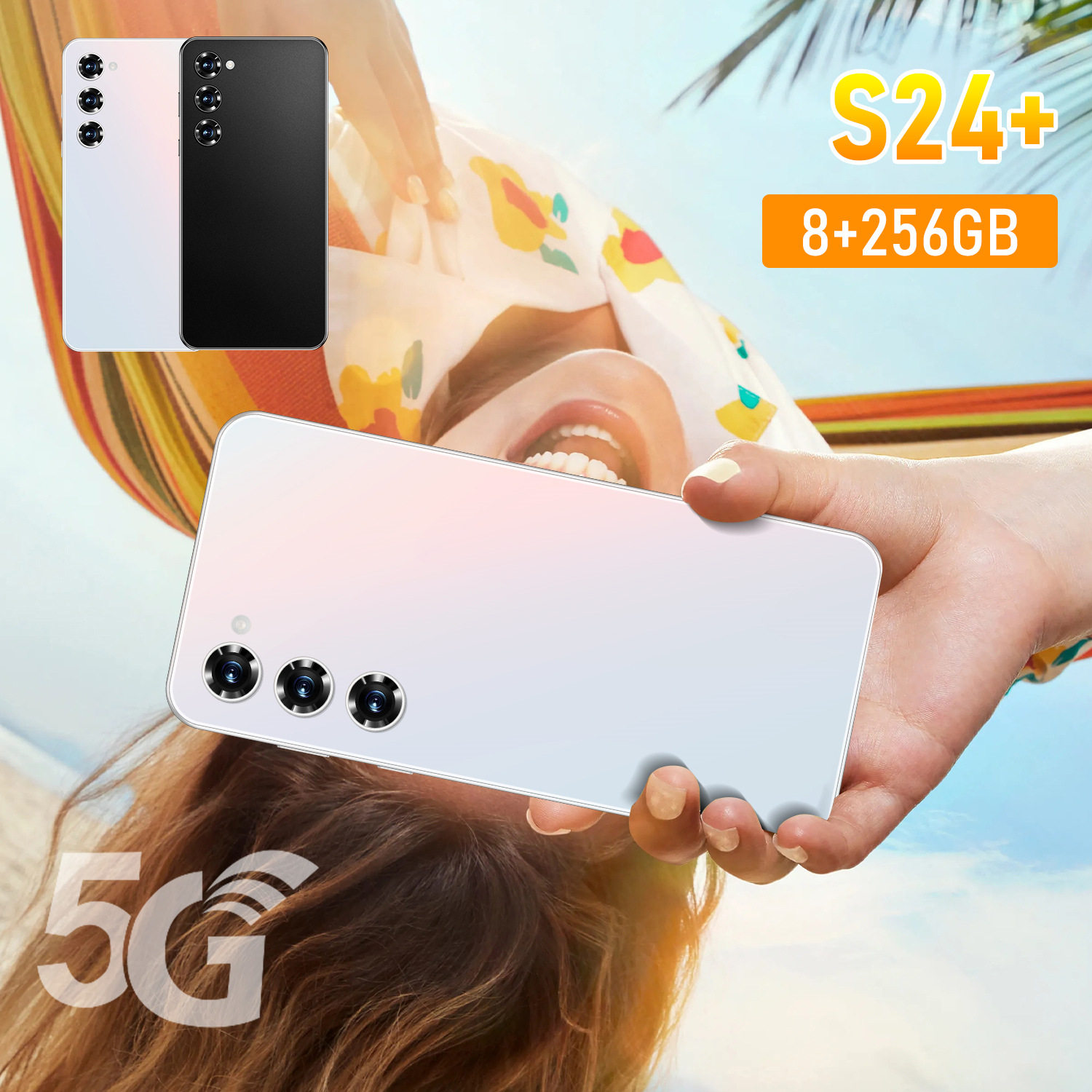 跨境新款S24+智能手机 8+256G安卓4G智能手机源头厂 速卖通可代发