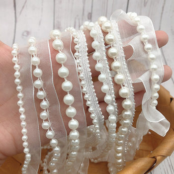 Hot-Selling in Stock: Snow Gauze with Pearl Lace, Single-Sided Pearl Mother-Of-Pearl Lace, DIY Clothing, Shoes, Hats, and Accessories