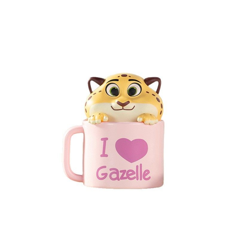 Authentic Zootopia Afternoon Tea Series Blind Box Mini Figure Toys Cute Dolls Trendy Anime Peripherals