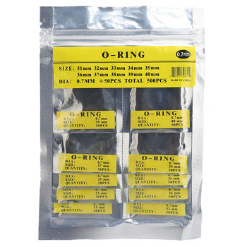 Watch repair tool waterproof ring 0.7MM extra large watch waterproof ring watch back cover waterproof ring rubber ring O-ring