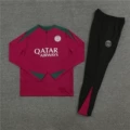 2425 paris red player edition half pull suit