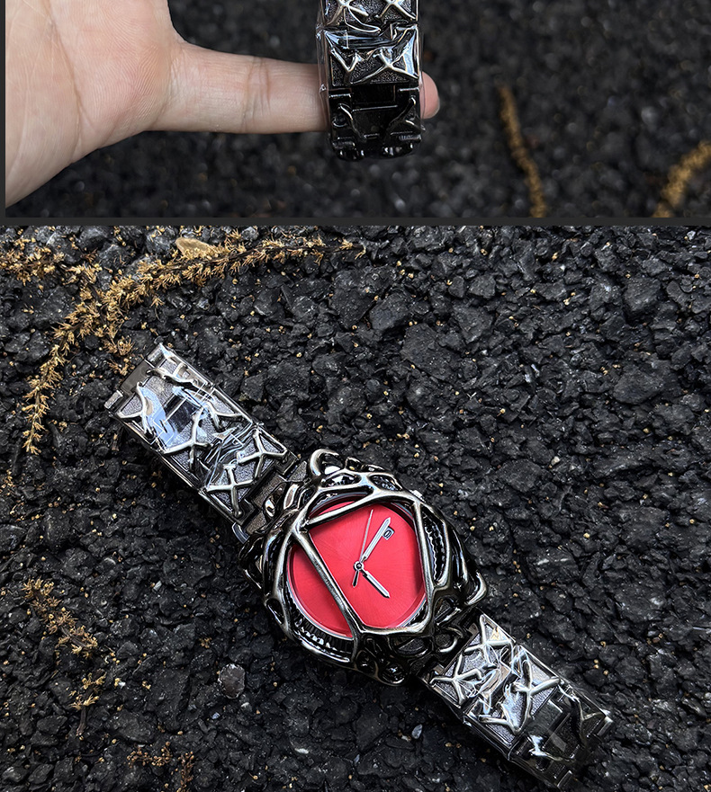 Millennium Y2K Watch Men's Spider Web Alabaster European and American High-End Waterproof Cross-Border Popular Men's Watch 57 O1CN012H3O7D1PLRUHIvzKf !!2218131131824 0 cib