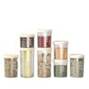 Sealed Jar Grain Kitchen Storage Food Grade Dry Goods Transparent Plastic Jar Box Snack Tea Storage Jar