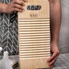 Cedar Solid Wood Washboard Household Small Old-Fashioned Toilet Kneeling Punishment Non-Slip Whole Thickened Extra Large