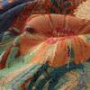 Purple Clothes Women's Flower Sofa Blanket Sofa Blanket Thread Blanket Decorative Tapestries Camping Blanket Air Conditioning Blanket Double-Sided Blanket