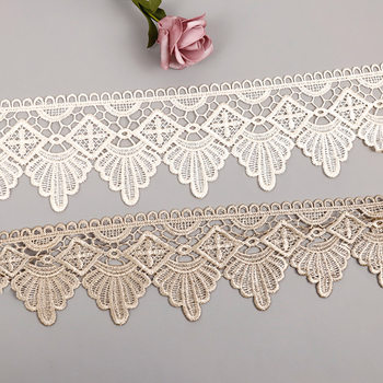 Water-Soluble Embroider, Large Quantity, 9cm Wide Lace, Sofa Cushion, Curtain, Home Textile Accessories, Ready-Made Polyester Lace