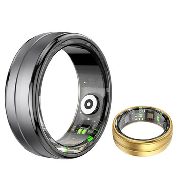 Cross-Border R06 Smart Ring Blood Pressure, Blood Oxygen, Sleep, Heart Rate, Step Count Monitoring, Multiple Sports Modes, Ring Wholesale