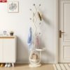 Bedroom Light Luxury Tree Branch Hanger Wrought Iron Clothes Rack Entrance Entrance Floor Standing Vertical Storage Coat Rack
