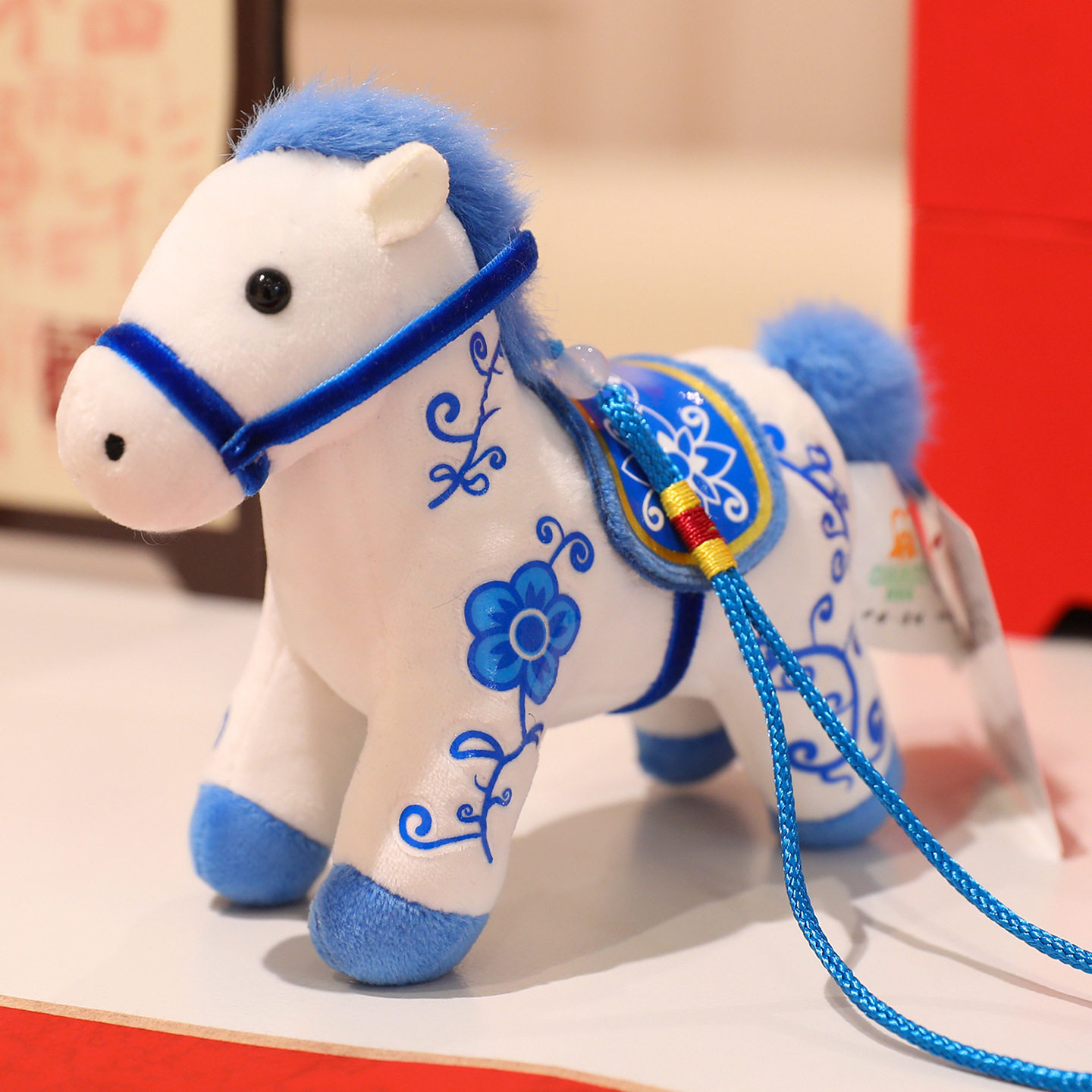 2026马年吉祥物公仔毛绒玩具新年生肖小马玩偶开门红年会活动礼品