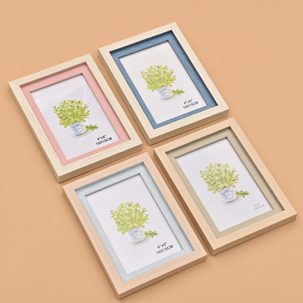 Nordic creative photo frame table high sense 6 inch 7 inch 8 inch multi size can be fixed light luxury desktop ornaments wholesale