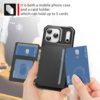 Suitable for iPhone 13/14/15/16 Pro/17 Pro Max Phone Case/Card Holder Leather Case/Flip Leather Case